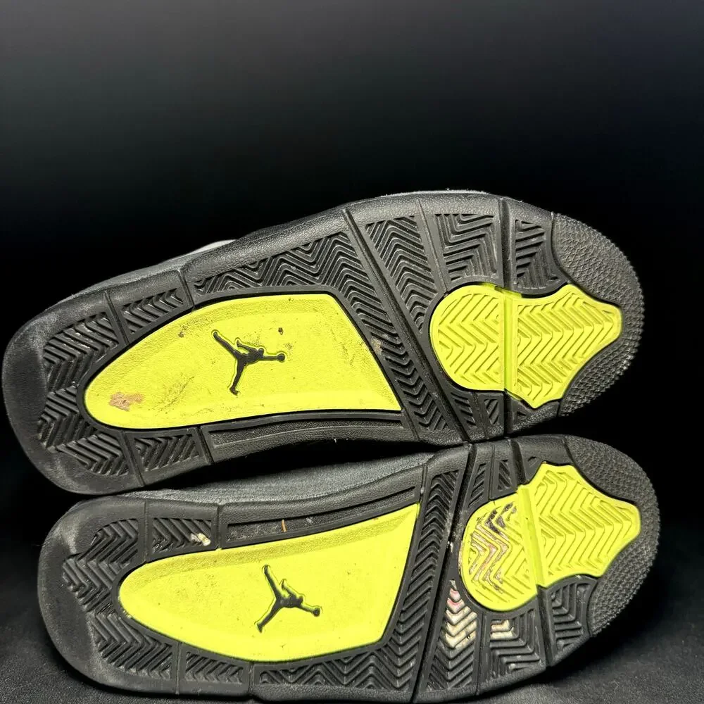Size 4 - Nike Air Jordan 4 Retro SE GS Neon 95 2020 Shoes